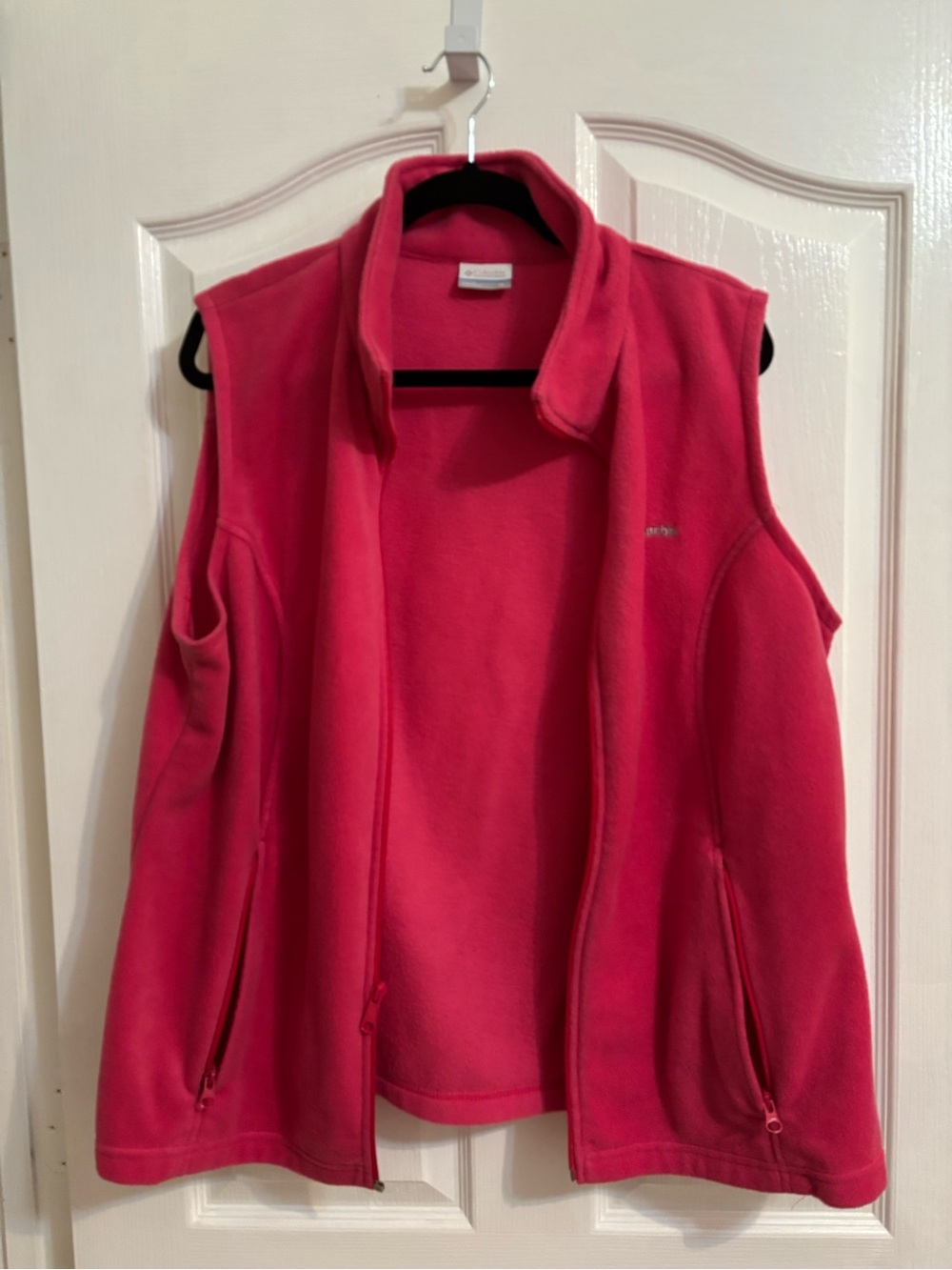 Columbia Women's Sleeveless Fleece Vest - Hot Pink